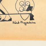 Beyerlein, Kurt (1904-1945) „Galante erotische Szene“, Tusche, u.r. sign., 7x11,7cm (m.R. 25,8x32,2cm), vergilbt, leicht fleckig - photo 3