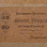 Chéret, Jules (1836-1932) „Reiter in Uniform bei Toulon“, Aquarell, u.l. sign., 15x20cm (m.R. 41x51,3cm) - photo 5