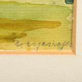 Mayrshofer, Max (1875-1950) "Parkszene", Aquarell, u.r. sign., 12,2x13,5cm (m.R. 30x36,8cm), Provenienz: Slg. Gustav Bürger/ München - photo 3