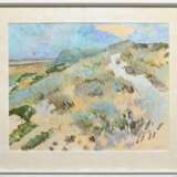 Ohm, Wilhelm (1905-1965) "Dünen" 1964, Tempera, u.r. monogr./num., 42,7x53,5cm (m.R. 59,5x70cm) - Foto 2
