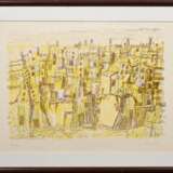 Bargheer, Eduard (1901-1979) "Cairo" 1966, Farblithographie, 58/120, u. sign./num., i.d. Platte sign./dat., PM ca. 34x48,5cm, BM 42x60cm (m.R. 53x73,5cm), min. Altersspuren - photo 2