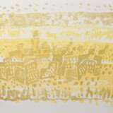 Bargheer, Eduard (1901-1979) "Stadtansicht" 1973, Farblithographie, 53/75, u. sign./num., u.r. i.d. Platte sign./dat., BM 39,7x54cm, min. Altersspuren - photo 1