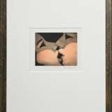 Hüppi, Johannes (*1965) "Küssende" 2000, Farbradierung, e.a., u. sign./dat./bez., PM 14,2x18,2cm (m.R. 61x48cm) - photo 2