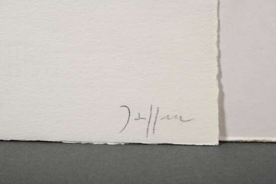 Janssen, Horst (1929-1995) "dabbelju" 1970, Farbradierung, u. sign./betit., dat., PM 20,5x25,5cm, BM 32x50cm - photo 4