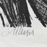 Maetzel, Emil (1877-1955) „Drei Mädchen“ 1945, Lithographie, u.l. sign., u.r. i.d. Platte sign./dat., PM 25,5x29,5cm, BM 55,5x37cm, am Rand knickspurig, Provenienz: direkt vom Künstler erworben, Sammlung Gerhard Schack, … - photo 3