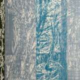 Mansen, Matthias (1958) "Berlin Tiergarten, Winter" 2006, Farbholzschnitt, sign./dat., Griffelkunst, 86x242cm (86x61 gefaltet), min. Altersspuren - photo 2