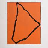 Noel, Martin (1956-2010) "Romario" 1994, Farbholzschnitt, u. sign., Griffelkunst, PM 50,6x40,3cm, BM 70x60cm - Foto 2