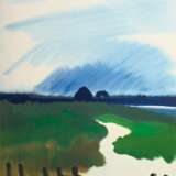 Sprotte, Siegward (1913-2004) "Kampen" 1986, Farblithographie, e.a., u. sign./dat./bez., PM 65x49,5cm, BM 77,5x60cm, leicht fleckig - photo 1