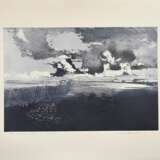 Werkmeister, Wolfgang (*1941) "Schweres Wetter über der Arlau" 1998, Radierung, 8/85, u. sign./dat./bez./betit., WVZ 523, PM 38,7x57,5cm, BM 60x79,5cm - photo 2