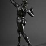 Großes Bronze Grand Tour Souvenir "Tanzender Satyr" nach dem - photo 3