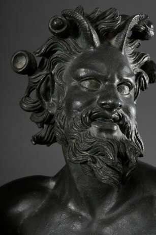 Großes Bronze Grand Tour Souvenir "Tanzender Satyr" nach dem - photo 4