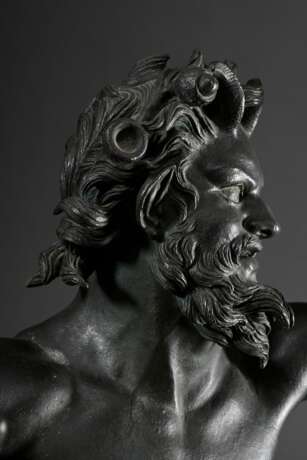 Großes Bronze Grand Tour Souvenir "Tanzender Satyr" nach dem - photo 5