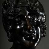 Stuck, Franz v. (1863-1928) "Tänzerin" 1897/1898, Bronze dunkel patiniert, vorne an der Plinthe sign. "Franz von Stuck", verso "Guss C. Leyrer München", nach 1906, H. ca. 63cm - photo 5