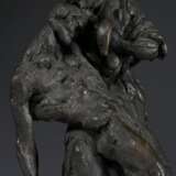 Augustincic, Antun (1900-1979) "Pieta" Studie nach Bozzetto, Bronze patiniert, a.d. Plinthe sign., auf Holzsockel, H. 26cm (m. Sockel) - photo 4