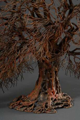 Meierhenrich, Ernst-Georg (1944-2022) "Sylter Baum", Messingdraht und Metall, z.T. farbig gefasst, 56x82cm - photo 3