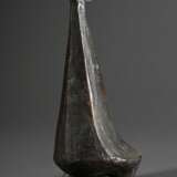 Theunert, Christian (1899-1981) "Sitzende Figur" 1952, Bronze patiniert, H. 28cm, leicht berieben - photo 2