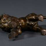 Unbekannter Künstler des frühen 20.Jh. "Stehender Löwe", Metall, bronziert, H. 10,4cm, Provenienz: Nachlass Wilhelm Teichmann - photo 4