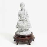 Sitzender Buddha Shakyamuni auf Lotusthron - фото 1
