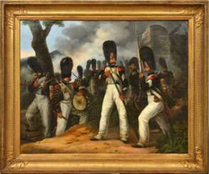 Grenadiers de la Garde Royale en 1824 pendant la bataille du Trocad&eacute;ro 