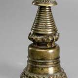 Feiner Stupa aus Bronze - photo 1