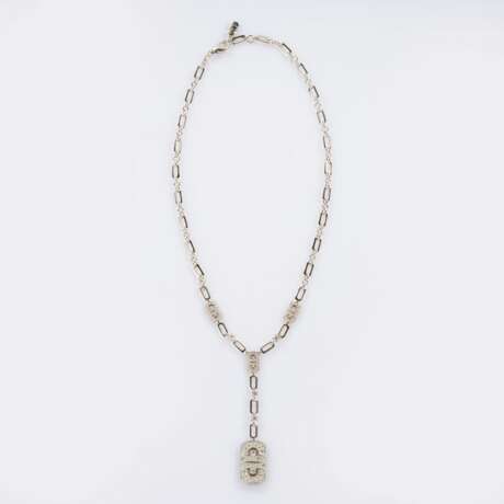 Bulgari. Brillant Collier 'Parentesi'. - Foto 1