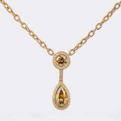 Juwelier Wempe. Fancy Diamant Collier.