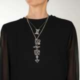 Juwelier Wempe. Außergewöhnlicher Brillant-Anhänger 'Sternzeichen' an Kette. - photo 2
