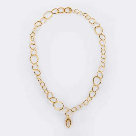 Juwelier Wempe. Collier mit Diamant Hänger 'Twist' By Kim. - photo 1