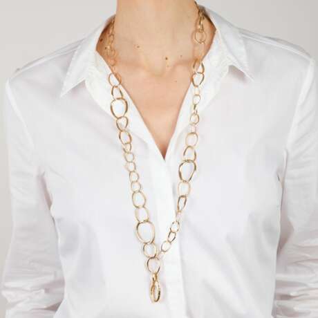 Juwelier Wempe. Collier mit Diamant Hänger 'Twist' By Kim. - photo 2