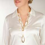 Isabelle Fa. Gold Collier mit Anhänger 'Lyrique'. - photo 3
