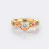 Wellendorff. Brillant Ring 'Danke für Regenbogen'. - photo 1