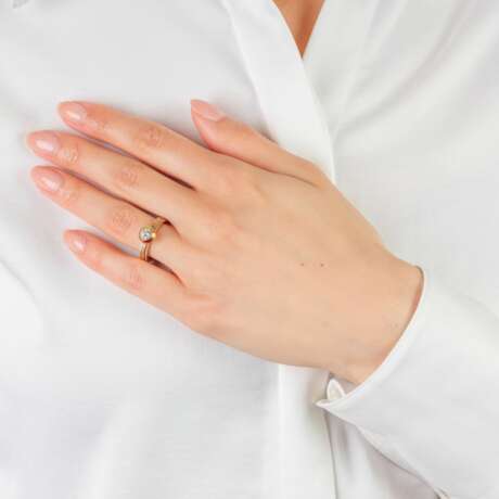 Wellendorff. Brillant Ring 'Danke für Regenbogen'. - photo 4