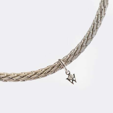 Wellendorff. Collier 'Comtesse' mit Brillant Anhänger. - photo 1