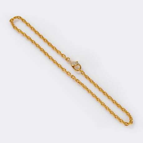 Gold Kette mit Brillant-Schließe. - photo 2