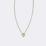 Tropfen Diamant Anhänger an Kette. - Foto 2