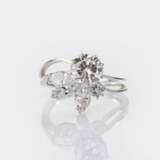Floraler Diamant Ring. - photo 1