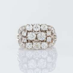 Altschliff Diamant Ring.