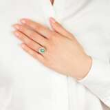 Smaragd-Brillant Ring. - Foto 2