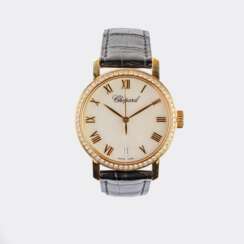 Chopard. Damen-Armbanduhr 'Classic' mit Diamanten - Full Set.