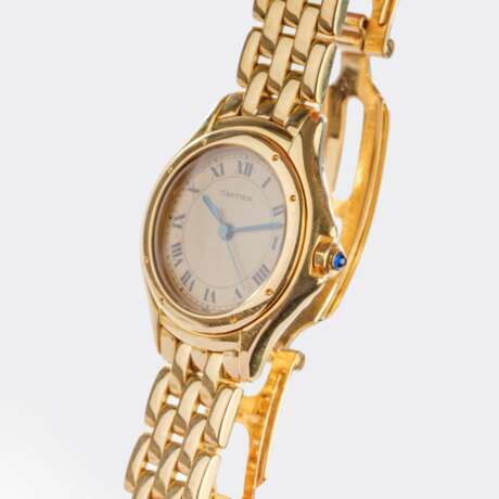 Cartier. Damen-Armbanduhr 'Cougar'. - фото 4