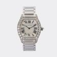 Cartier. Damen-Armbanduhr 'Tortue' mit Brillanten. - Auktionspreise