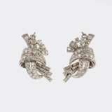 Paar Diamant Ohrringe. - photo 1