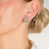 Paar Diamant Ohrringe. - photo 2