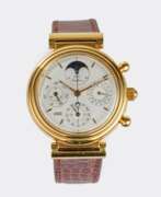 Wrist watches. IWC - International Watch Co. Herren-Armbanduhr 'Da Vinci Perpetual Calendar' mit Mondphase.