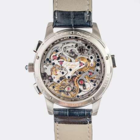 Glashütte Original. Einzigartige Herren-Armbanduhr 'PanoRetroGraph' Nr. 1 - Full Set. - photo 2