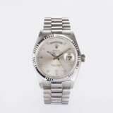 Rolex. Herren-Armbanduhr 'Day-Date 36' Weißgold mit Diamanten. - photo 1