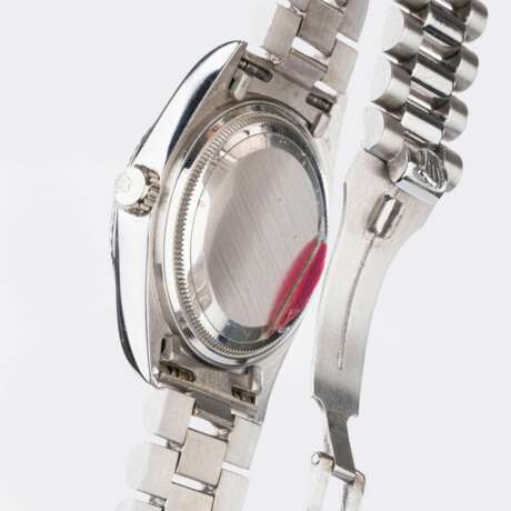Rolex. Herren-Armbanduhr 'Day-Date 36' Weißgold mit Diamanten. - photo 3
