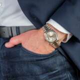 Rolex. Herren-Armbanduhr 'Day-Date 36' Weißgold mit Diamanten. - photo 5