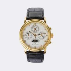 Blancpain. Herren-Armbanduhr 'Leman' Perpetual Calendar.