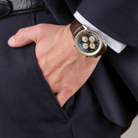 Breitling. Herren-Armbanduhr 'Navitimer Airborne Platine' Limited Edition. - photo 4